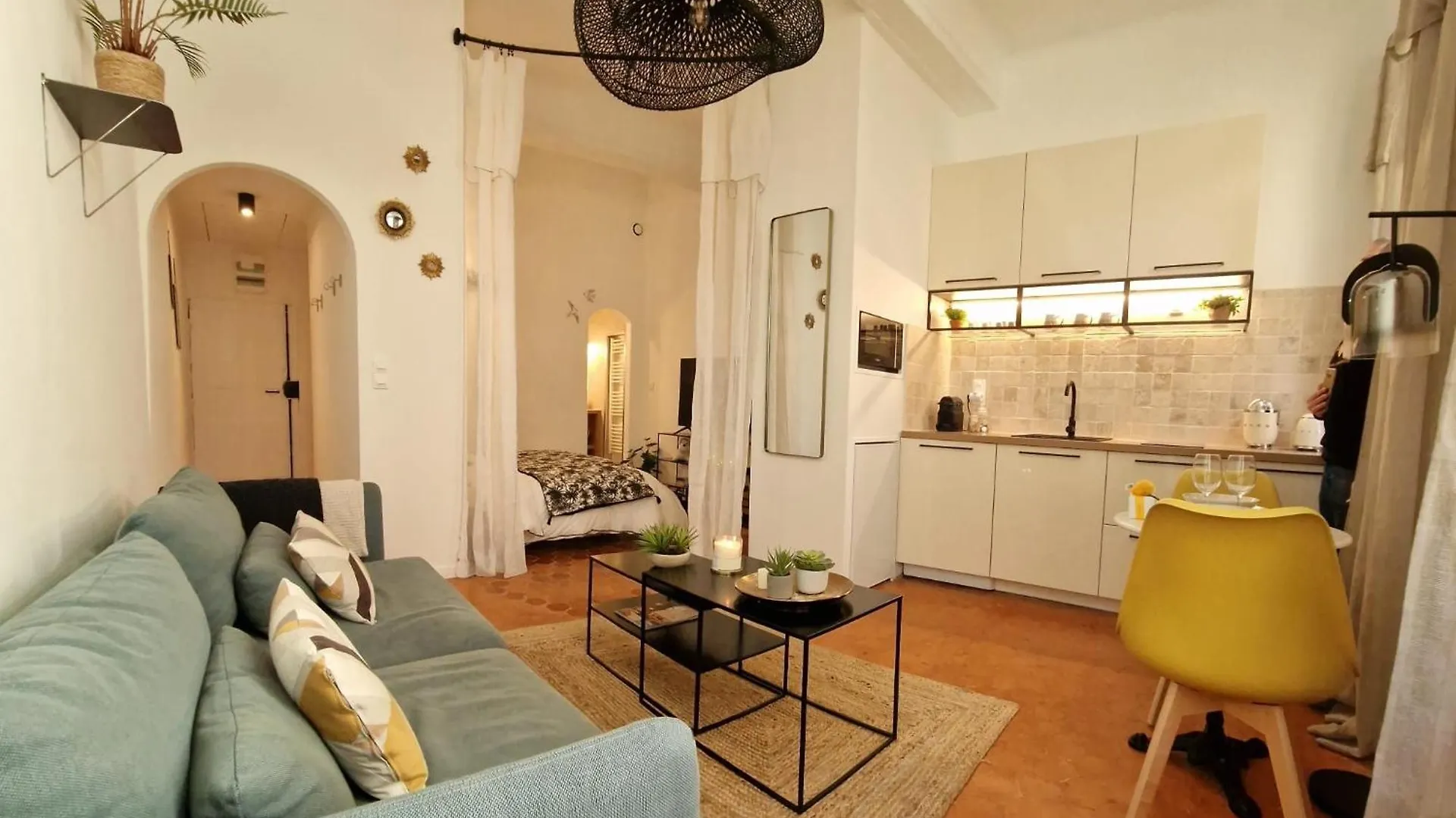 Lägenhet Appartement Cosy Hyper Centre Climatise - Rue Bedarrides Aix-en-Provence